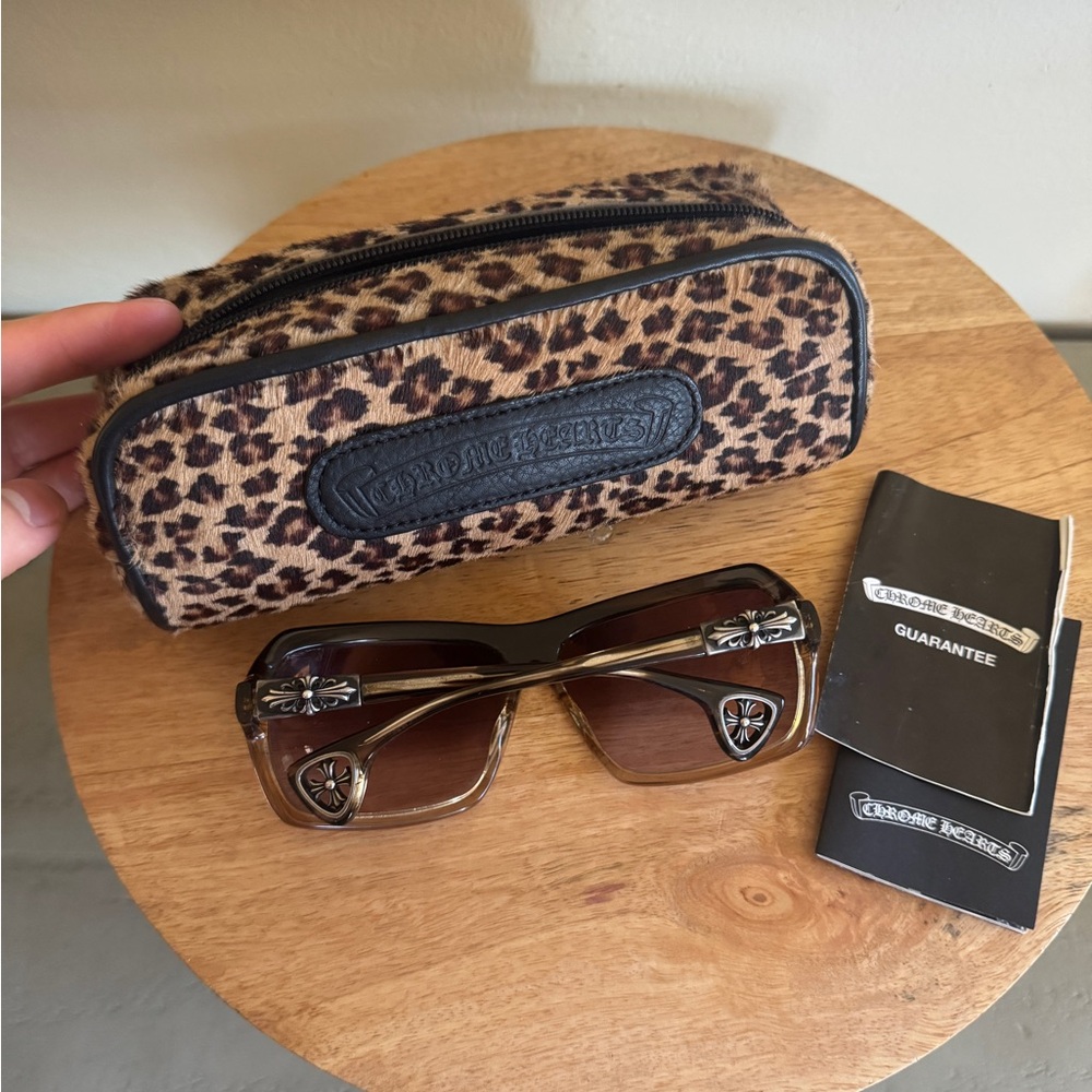 Vintage Chrome Hearts THRUST Ombré .925 Sterling Silver Sunglasses